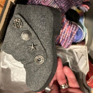 Toddler Gray ankle Blowfish Boot